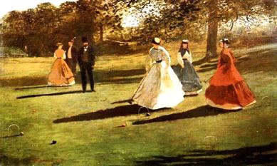 Winslow Homer Croquet Players